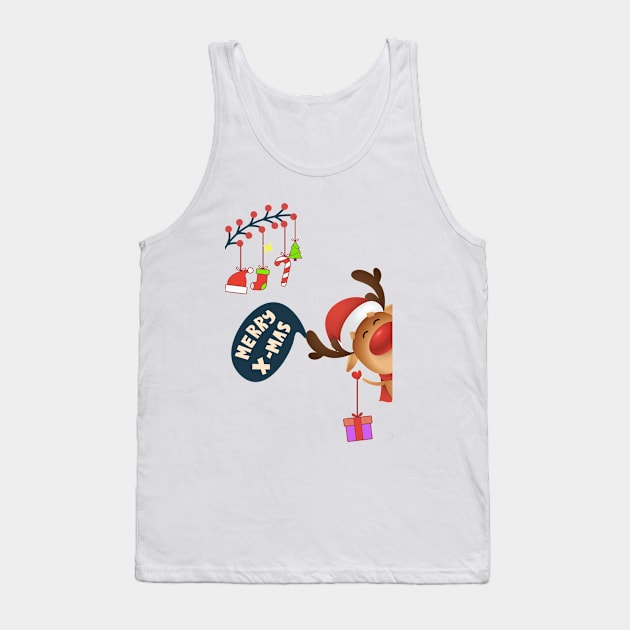 Merry xmas Tank Top by NSRT